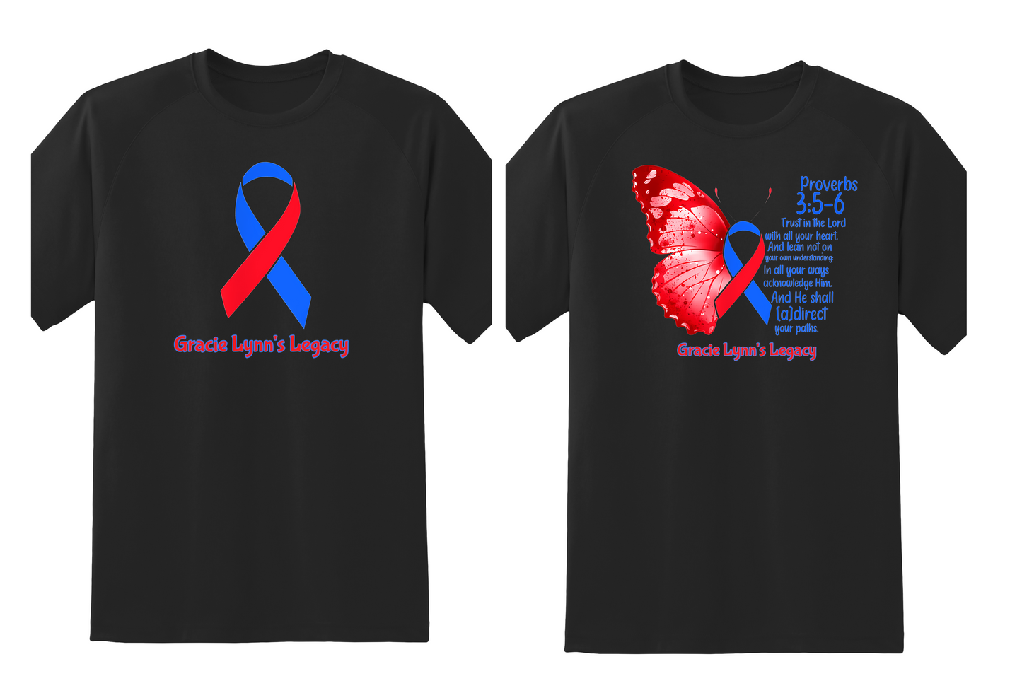 CHD Gracie Lynn's Legacy Back Printed